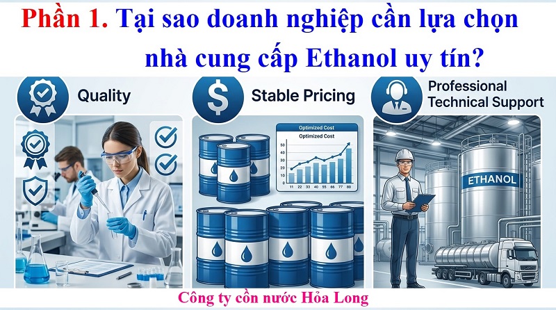 Nhà Cung Cấp Ethanol Uy Tín – Giải Pháp Nguồn Nguyên Liệu Chất Lượng Cho Doanh Nghiệp
